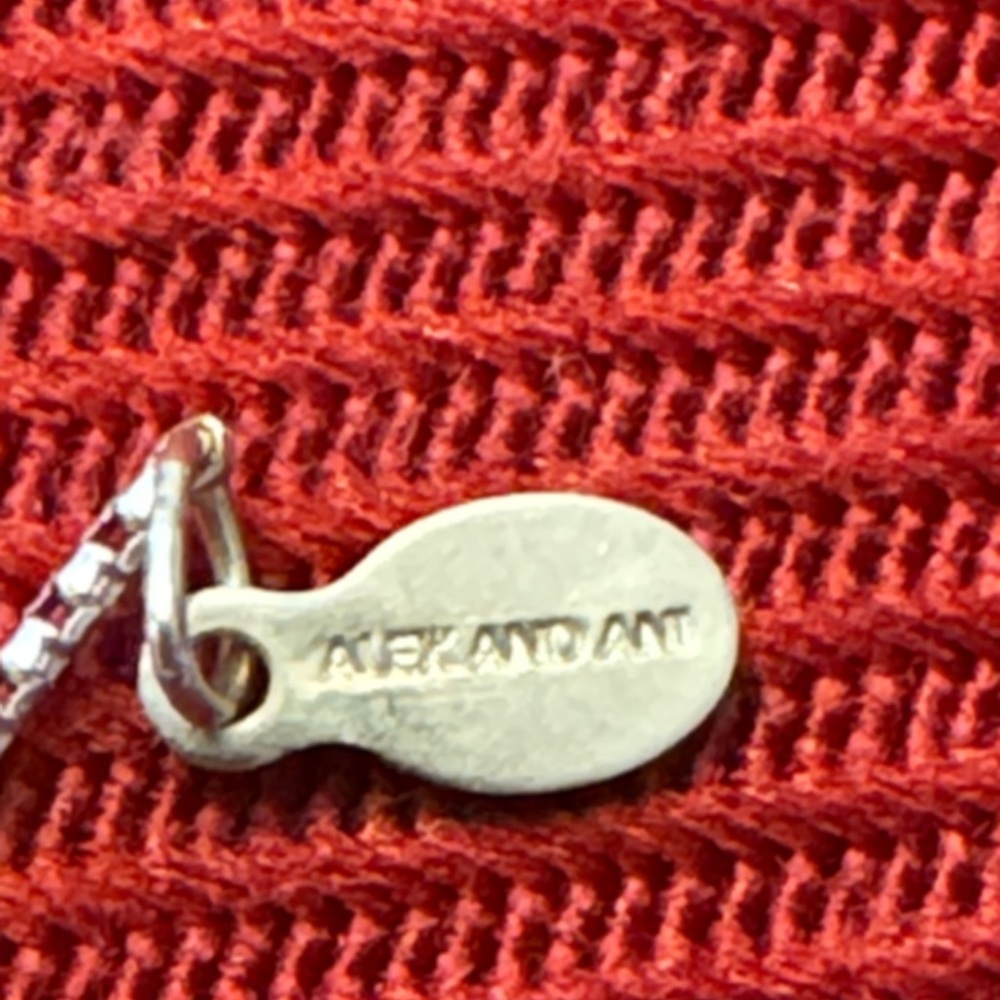 Silver Adjustable Length Bead Chain Necklace - image 4